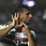 Camisa 9 do São Paulo não deve enfrentar o Palmeiras. (Foto: Rubens Chiri / saopaulofc.net)
