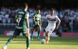 São Paulo enfrenta Palmeiras pela Copa do Brasil. (Foto: Twitter do São Paulo)
