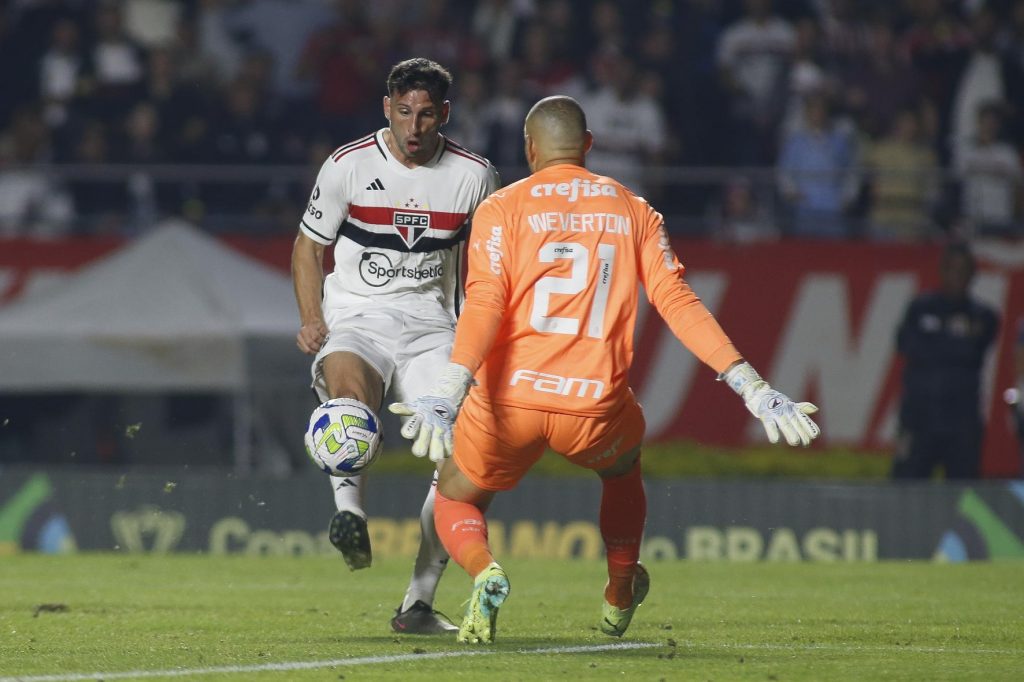 São Paulo terá dupla de ataque no Choque-Rei. (Foto: Miguel Schincariol)