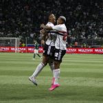 Caio Paulista e David foram destaques do São Paulo contra o Palmeiras pela Copa do Brasil. (Foto: Twitter do São Paulo)