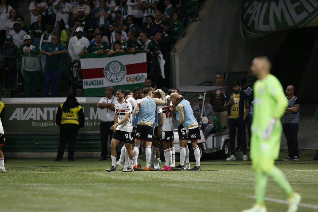 São Paulo mantém marca de carrasco histórico do Palmeiras em mata-mata. (Foto: Twitter do São Paulo)