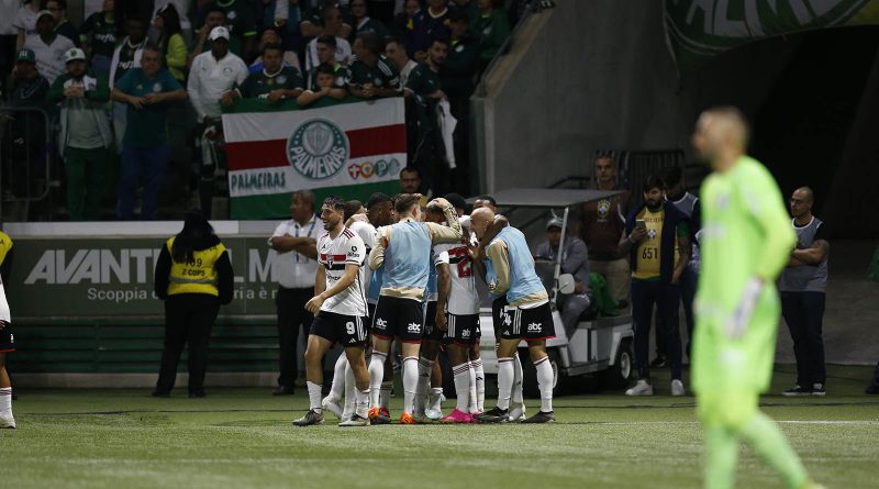 São Paulo mantém marca de carrasco histórico do Palmeiras em mata-mata. (Foto: Twitter do São Paulo)