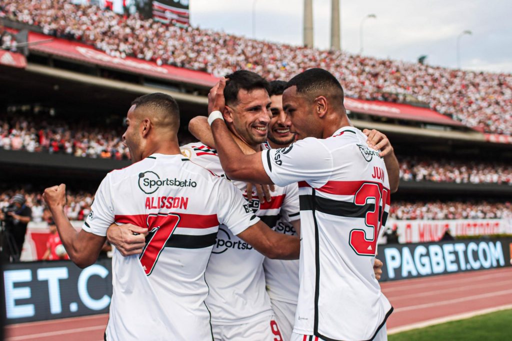 Calleri tem sido do São Paulo em mais uma temporada. (Foto: Twitter do Brasileirão)