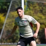 Calleri se recupera de lesão no São Paulo. (Foto: Twitter do São Paulo)