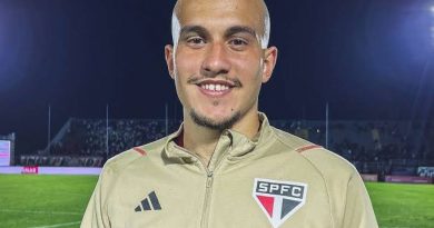 Belém tem contrato até janeiro de 2024 com o São Paulo. (Foto: Twitter do São Paulo)