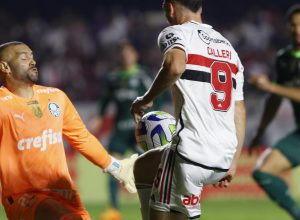 Calleri deve desfalcar o São Paulo em jogo do Brasileirão. (Foto: Rubens Chiri / saopaulofc.net)