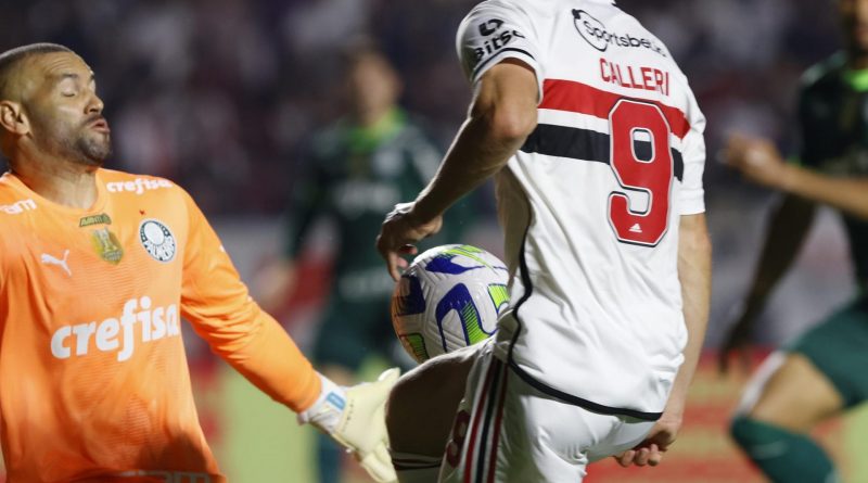 Calleri deve desfalcar o São Paulo em jogo do Brasileirão. (Foto: Rubens Chiri / saopaulofc.net)