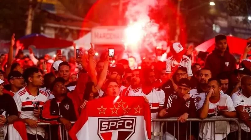 São Paulo tem recorde de público na temporada, também pela Copa do Brasil. (Foto: Twitter do São Paulo)