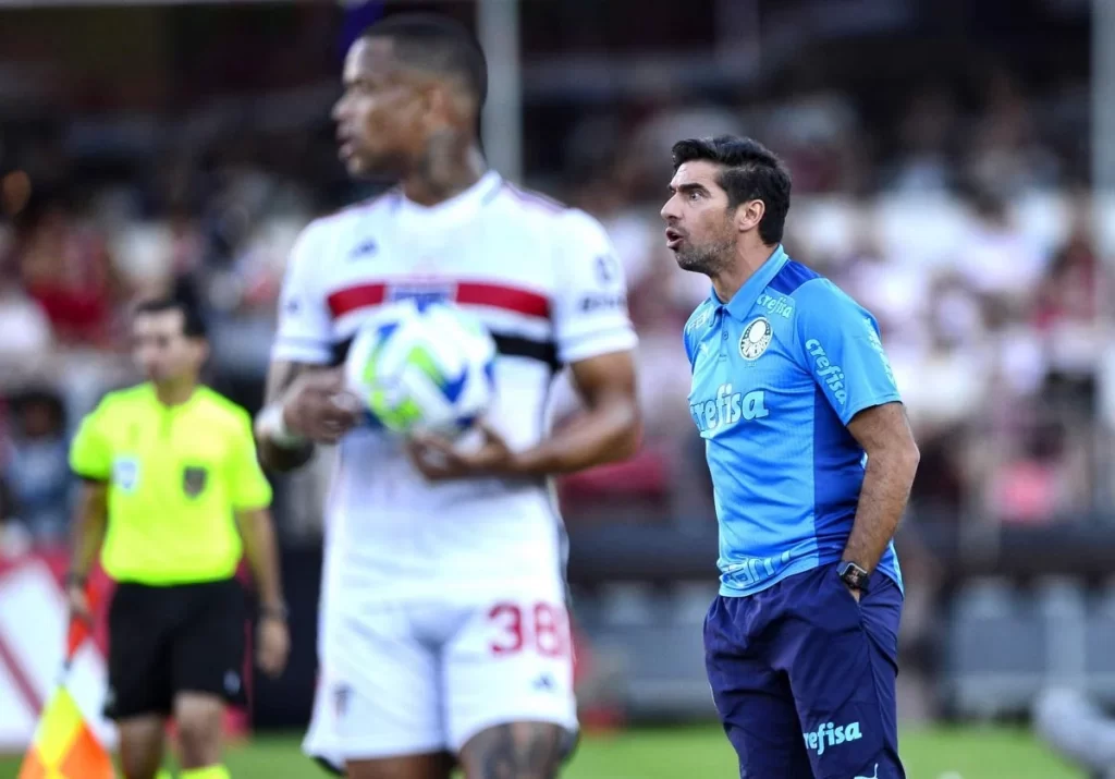 São Paulo é carrasco de Abel Ferreira. (Foto: Twitter do São Paulo)