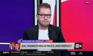 André Donke falou sobre a nova contratação do São Paulo. (Foto: Reprodução ESPN)