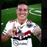 James é mais um gringo para o elenco do Tricolor. (Foto: Twitter do São Paulo)