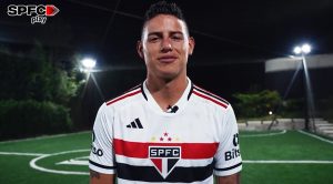 São Paulo divulga vídeo de apresentação de James Rodríguez. (Foto: Reprodução Instagram São Paulo)