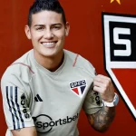 James Rodríguez deve começar entre os titulares contra o Botafogo. (Foto: Divulgação/São Paulo)