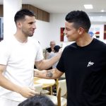 James disse que será um prazer jogar com Calleri e todo time do São Paulo. (Crédito: Rubens Chiri/saopaulofc.net)
