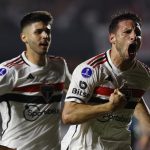 Camisa 9 do São Paulo tem sido fundamental na temporada. (Crédito: Rubens Chiri/Saopaulofc.net)