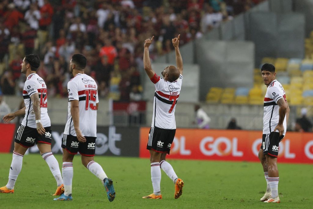 Lucas Moura é a grande esperança de gol do São Paulo em decisão da Copa do Brasil. (Foto: Twitter do São Paulo)