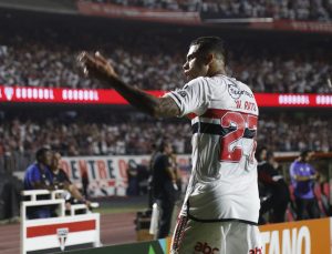 Wellington Rato foi destaque do São Paulo na classificação pela Copa do Brasil. (Foto: Twitter do São Paulo)