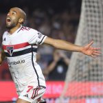 Lucas marcou o segundo gol do São Paulo na partida. (Foto: Nilton Fukuda / saopaulofc.net)