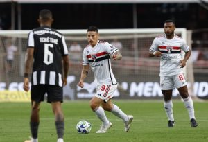 São Paulo pode ter quarteto ofensivo nos próximos jogos. (Foto: Twitter do São Paulo)