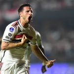 Calleri desencanta e São Paulo vence San Lorenzo. (Foto: Twitter da Sudamericana)