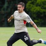 Gabi Neves fica à disposição de Dorival e pode ser opção do São Paulo. (Foto: Twitter do São Paulo)