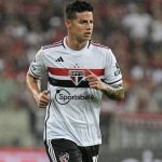 James Rodríguez deve começar entre os titulares contra o Botafogo. (Foto: Divulgação/São Paulo)