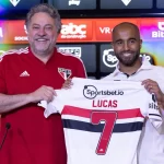 Lucas Moura abre possibilidade de ficar por mais tempo no São Paulo. (Foto: Twitter do São Paulo)