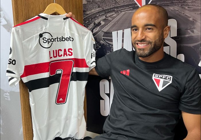 Lucas foi elogiado por rival do Tricolor. (Foto: Twitter do São Paulo)