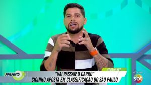 Ex-São Paulo aposta em goleada Tricolor. (Foto: Reprodução SBT)
