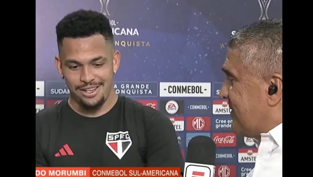 Camisa 10 do São Paulo deu entrevista e mandou recado para torcedores. (Foto: Reprodução)
