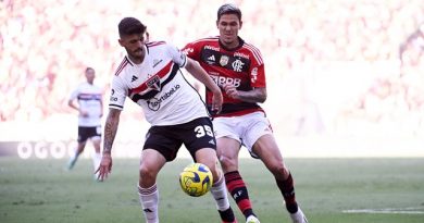 Beraldo jogou muita bola na primeira decisão da Copa do Brasil pelo São Paulo. (Foto: Twitter do São Paulo)