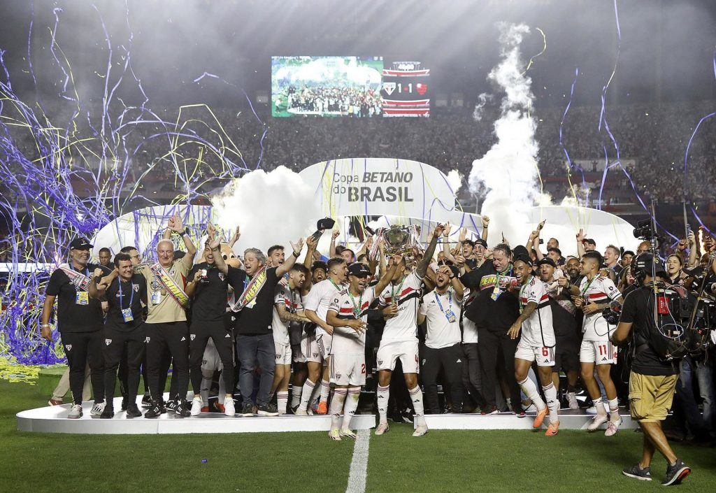 São Paulo se garante na Copa Libertadores. (Foto: Twitter do São Paulo)