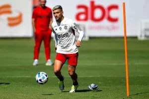 Arrascaeta atuou contra o São Paulo na decisão da Copa do Brasil. (Foto: Twitter do Flamengo)