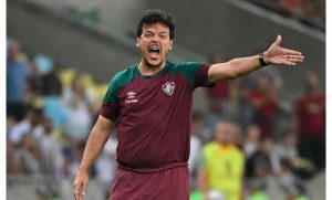 Fernando Diniz pode buscar atacante do São Paulo para 2024. (Foto: Twitter do Fluminense)