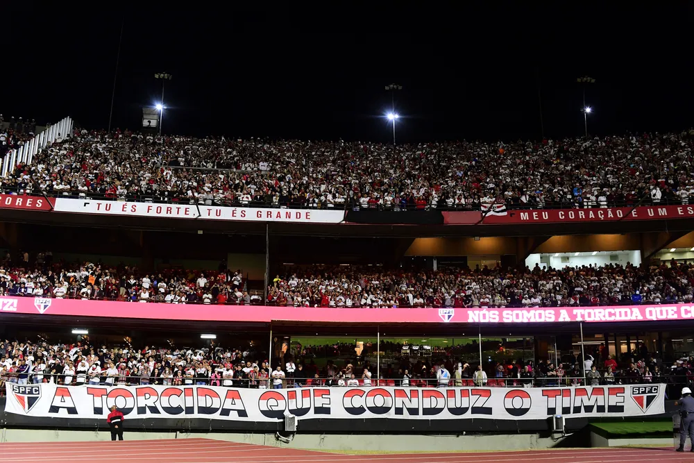 São Paulo atinge recorde histórico de renda em 2023. (Foto: Twitter do São Paulo)