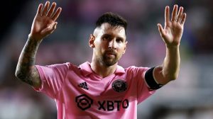 Lionel Messi quer craque sonhado pelo São Paulo para jogar no Inter Miami. (Foto: Twitter do Inter Miami)