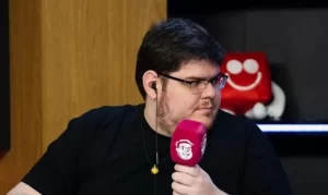 Casimiro Miguel faz análise sobre o São Paulo na CazéTV. (Foto: Reprodução/Cazé TV)