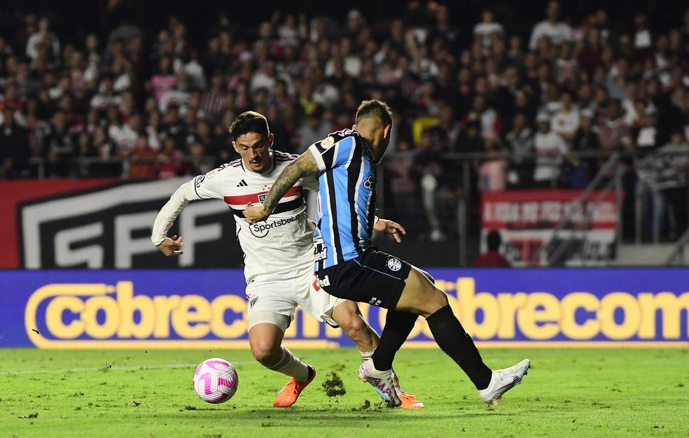 Pablo Maia vira destaque do São Paulo em 2023. (Foto: Twitter do São Paulo)