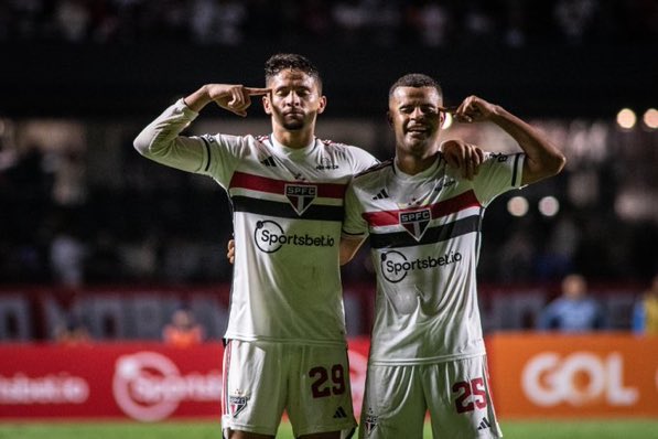 São Paulo terá desfalque de Pablo Maia e de Alisson até fim do ano. (Foto: Twitter do SPFC)