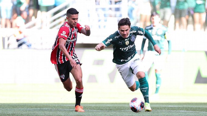 São Paulo volta a enfrentar o Palmeiras no Allianz Parque. (Foto: Twitter do São Paulo)