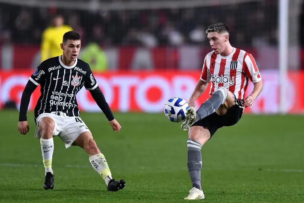 São Paulo segue de olho em Rollheiser. (Foto: Twitter do Estudiantes)