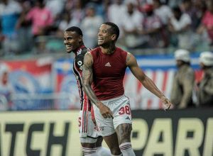 São Paulo vence fora de casa pela primeira vez no Brasileirão. (Foto: Twitter do São Paulo)