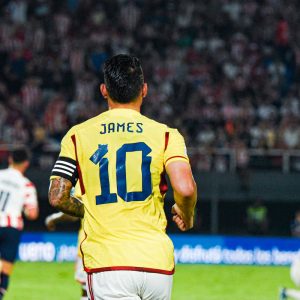 São Paulo vê com bons olhos atuações de James pela Colômbia. (Foto: Twitter do James Rodríguez)