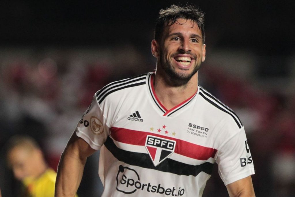 São Paulo fecha 2023 para Calleri na liderança da artilharia. (Foto: Twitter do São Paulo)