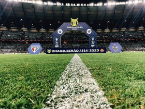 São Paulo enfrenta o Galo. (Foto: Twitter do SPFC)
