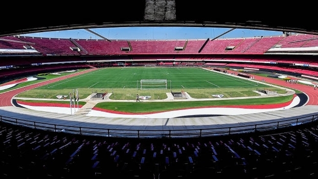 São Paulo terá maior estádio do Brasil após reforma. (Foto: Twitter do São Paulo)