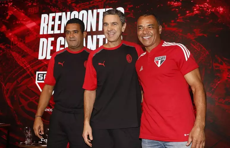 VOU JOGAR NO MORUMBI 2022: Cicinho, Muller, Palhinha, Aloísio