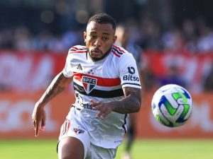 Welington é visto como prioridade do São Paulo, mas pode sair em 2024. (Foto: Twitter do São Paulo)
