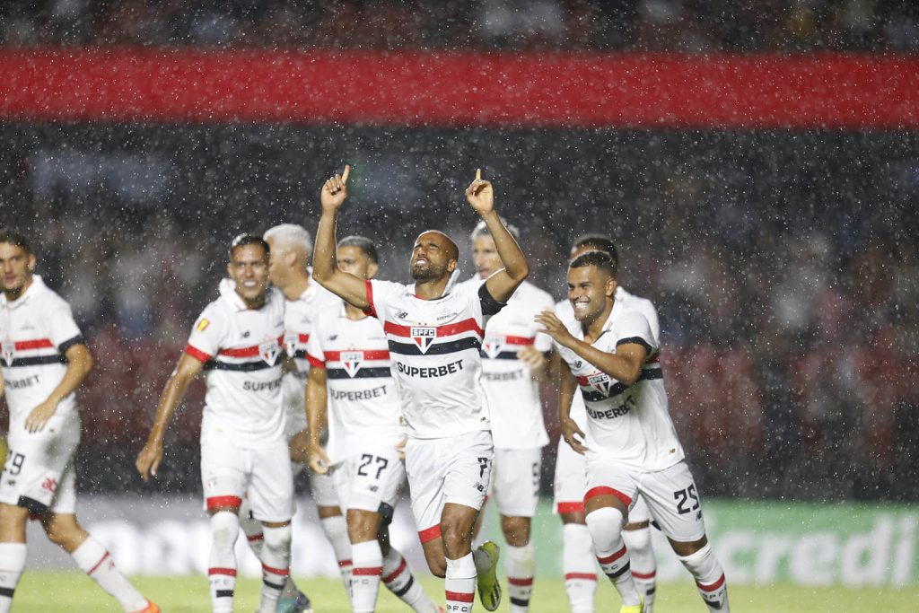 Lucas foi destaque na estreia do São Paulo contra o Santo André. (Foto: Twitter do São Paulo)