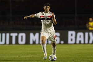 Beraldo foi a última grande venda do São Paulo. (Foto: Twitter do São Paulo)